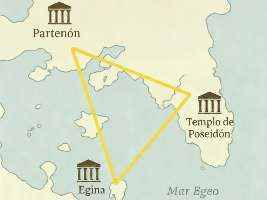 templo-egina-triangulo