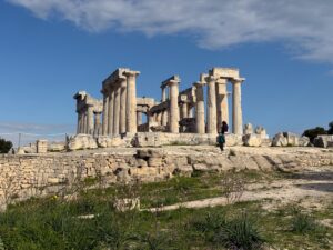 Templo de Afea en la isla de Egina, Grecia